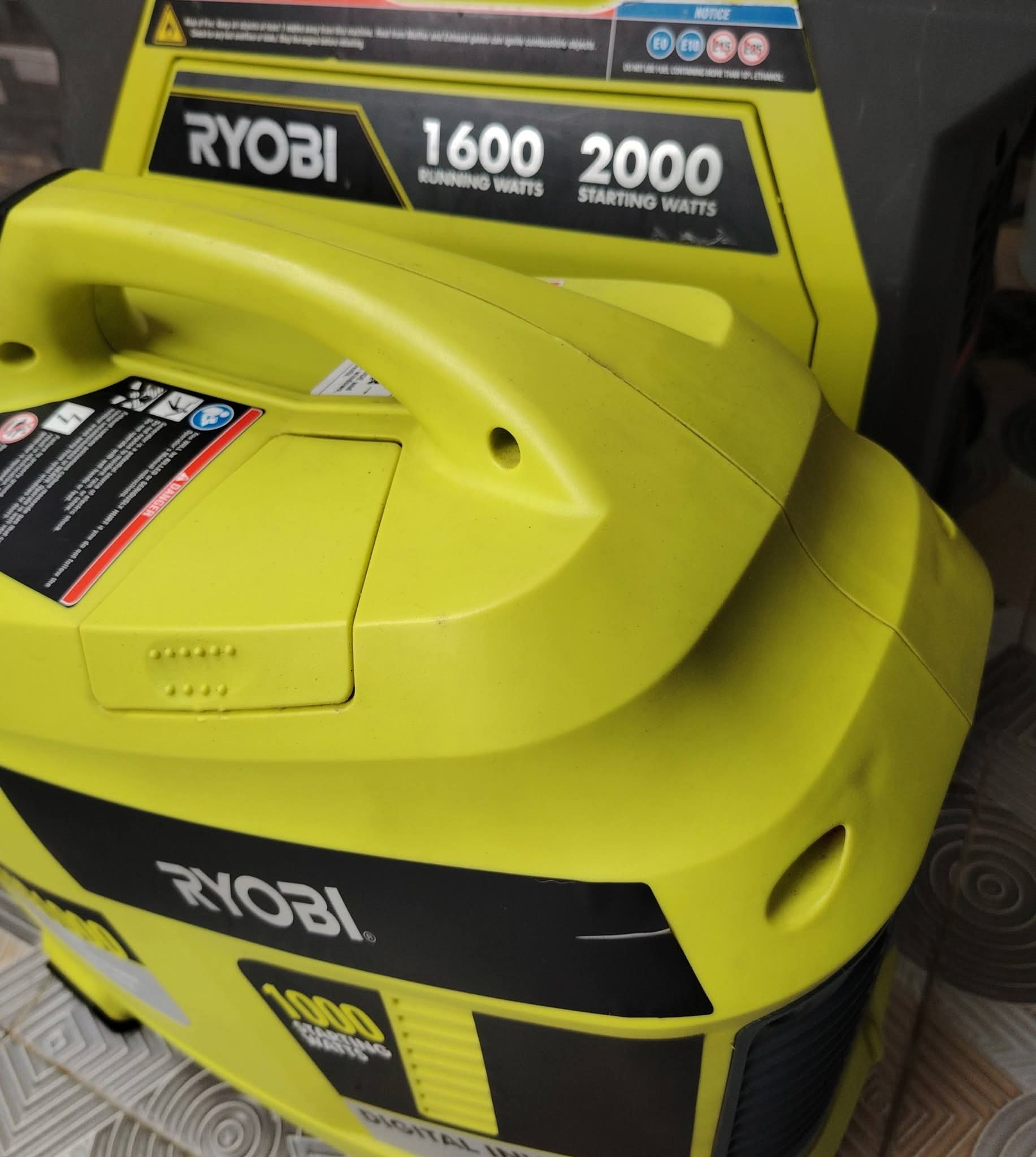 Ryobi Petrol Generator Sold 5.5kW: ZAR7,490
- 2300W petrol: ZAR3,400
- 3000W Inverter: ZAR9,999 on special 