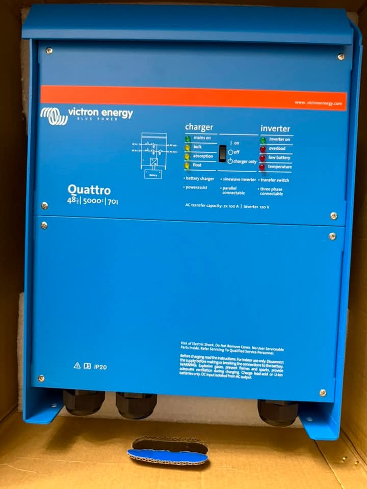Quattro Inverter 1500W, Standalone 5kVA Victron ZAR45,000